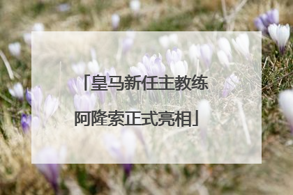 皇马新任主教练阿隆索正式亮相