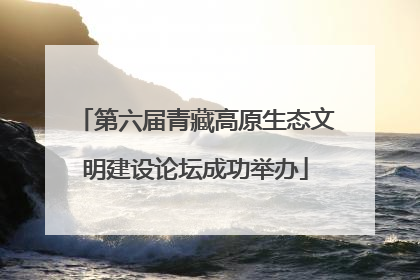 第六届青藏高原生态文明建设论坛成功举办