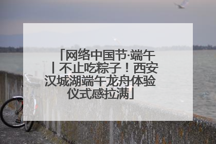 网络中国节·端午丨不止吃粽子！西安汉城湖端午龙舟体验仪式感拉满