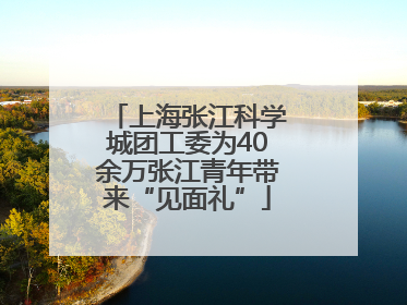上海张江科学城团工委为40余万张江青年带来“见面礼”