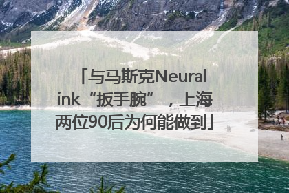 与马斯克Neuralink“扳手腕”，上海两位90后为何能做到