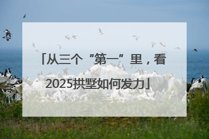 从三个“第一”里，看2025拱墅如何发力
