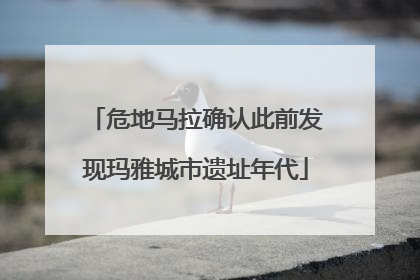 危地马拉确认此前发现玛雅城市遗址年代