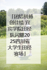 团结拼搏创佳绩 宜宾学院田径队闪耀2025四川省大学生田径赛场