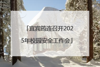 宜宾筠连召开2025年校园安全工作会