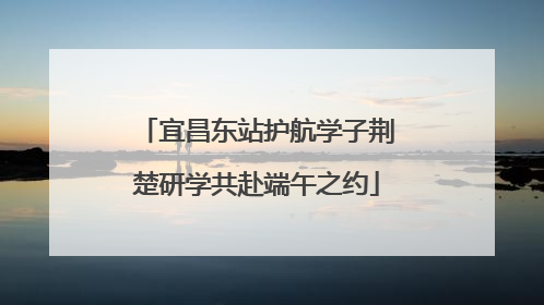宜昌东站护航学子荆楚研学共赴端午之约