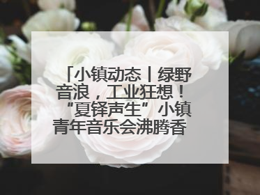 小镇动态丨绿野音浪，工业狂想！“夏铎声生”小镇青年音乐会沸腾香山竹海