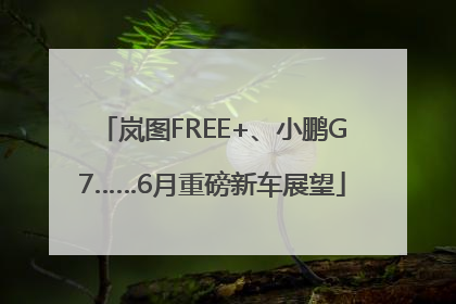 岚图FREE+、小鹏G7……6月重磅新车展望