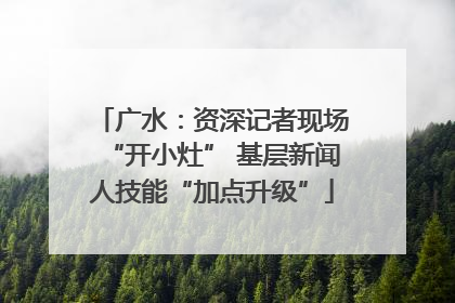 广水：资深记者现场“开小灶” 基层新闻人技能“加点升级”