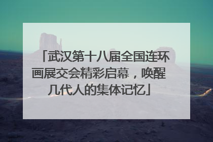 武汉第十八届全国连环画展交会精彩启幕，唤醒几代人的集体记忆