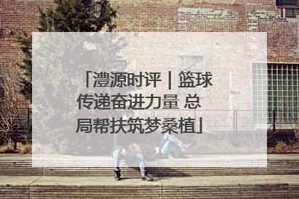 澧源时评｜篮球传递奋进力量 总局帮扶筑梦桑植