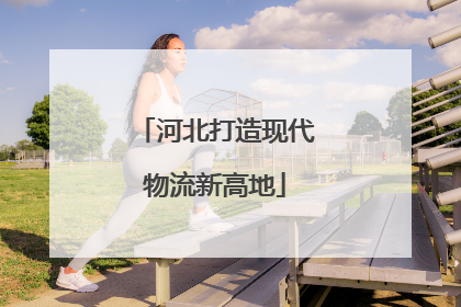 河北打造现代物流新高地