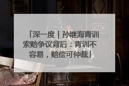 深一度｜孙继海青训索赔争议背后：青训不容易，赔偿可仲裁