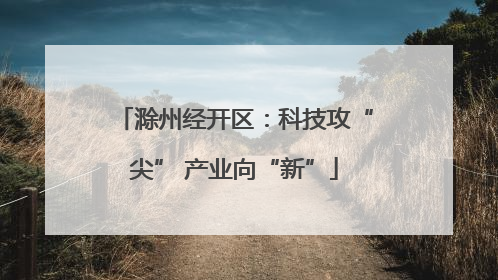 滁州经开区：科技攻“尖” 产业向“新”