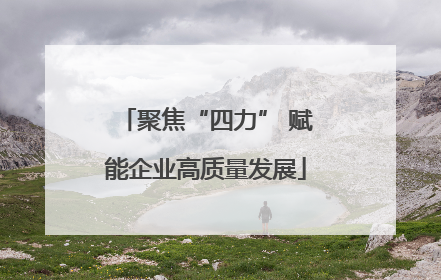 聚焦“四力” 赋能企业高质量发展