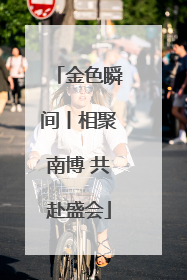 金色瞬间丨相聚南博 共赴盛会