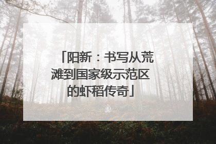 阳新：书写从荒滩到国家级示范区的虾稻传奇