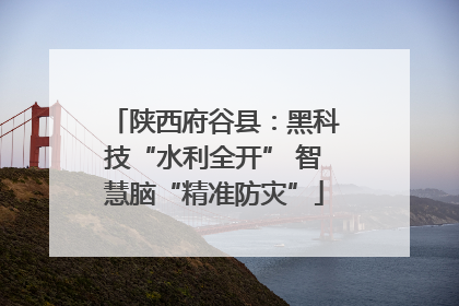 陕西府谷县：黑科技“水利全开” 智慧脑“精准防灾”
