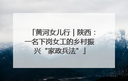 黄河女儿行｜陕西：一名下岗女工的乡村振兴“家政兵法”